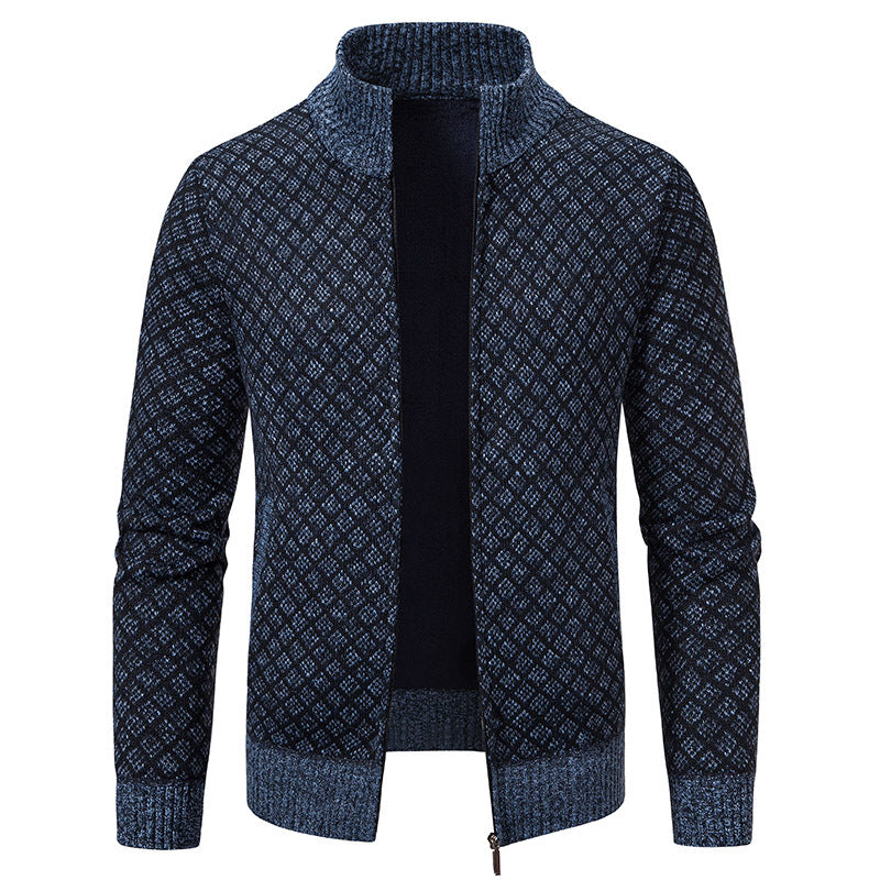 Thickened Plaid Print Jacketss