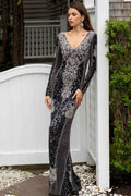 Long Sleeve beaded allover