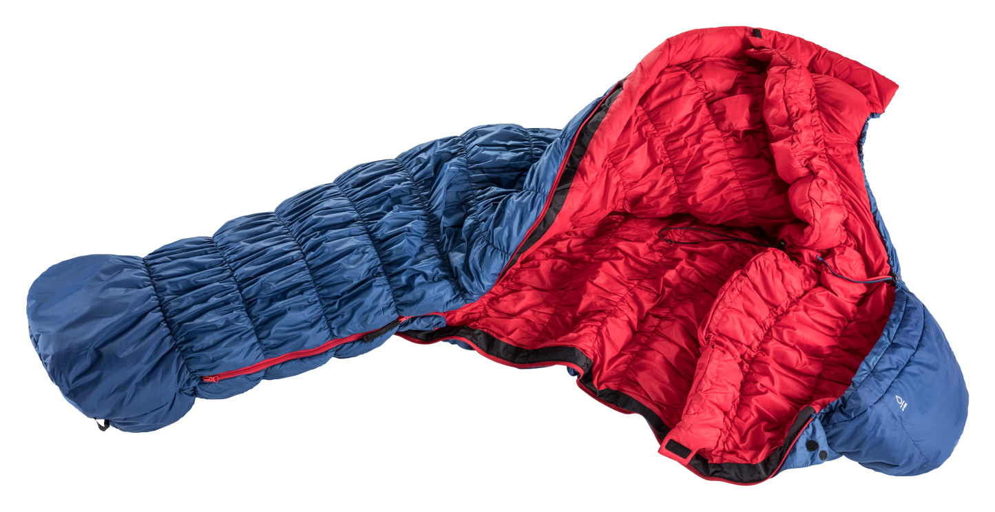 Deuter Exosphere -10C/14F Synthetic Comfort Stretch Sleeping Bag Left Zip LONG