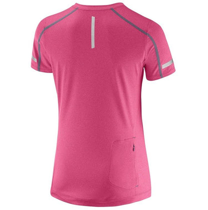 Salomon Women's Park Tee V-Neck Running Shirts XS-S