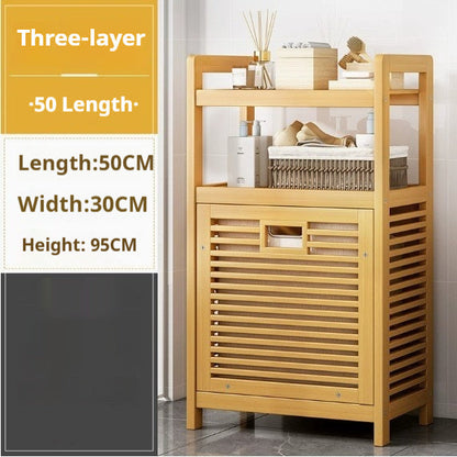Simple Folding Japanese Nanzhu Fabric Shelf