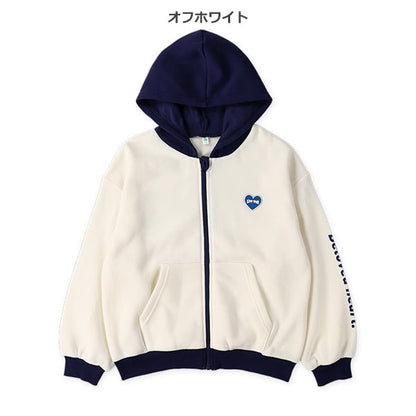 西松屋 ELFINDOLL 裏起毛ジップアップパーカー 正規品