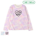 西松屋 ELFINDOLL タイダイ風ハートロゴ長袖Tシャツ正規品