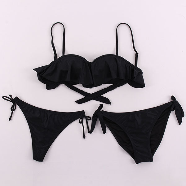 Skirt Bra 2 Piece Swimsuit