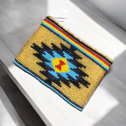 Star Beaded coin purse