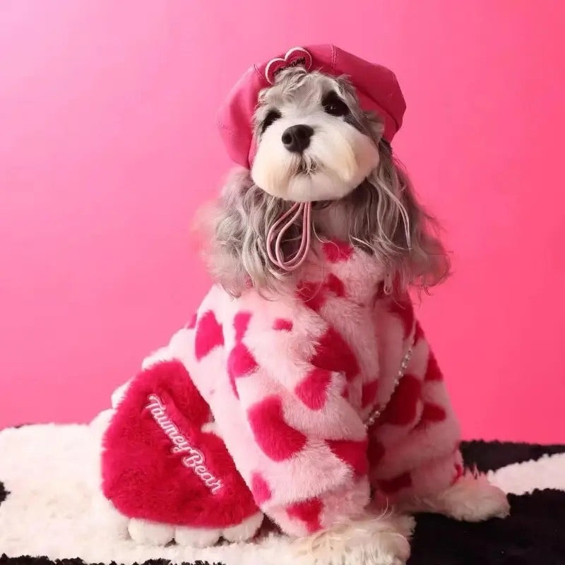 Heart Dog Jacket – Cozy Everyday Pet Outerwear