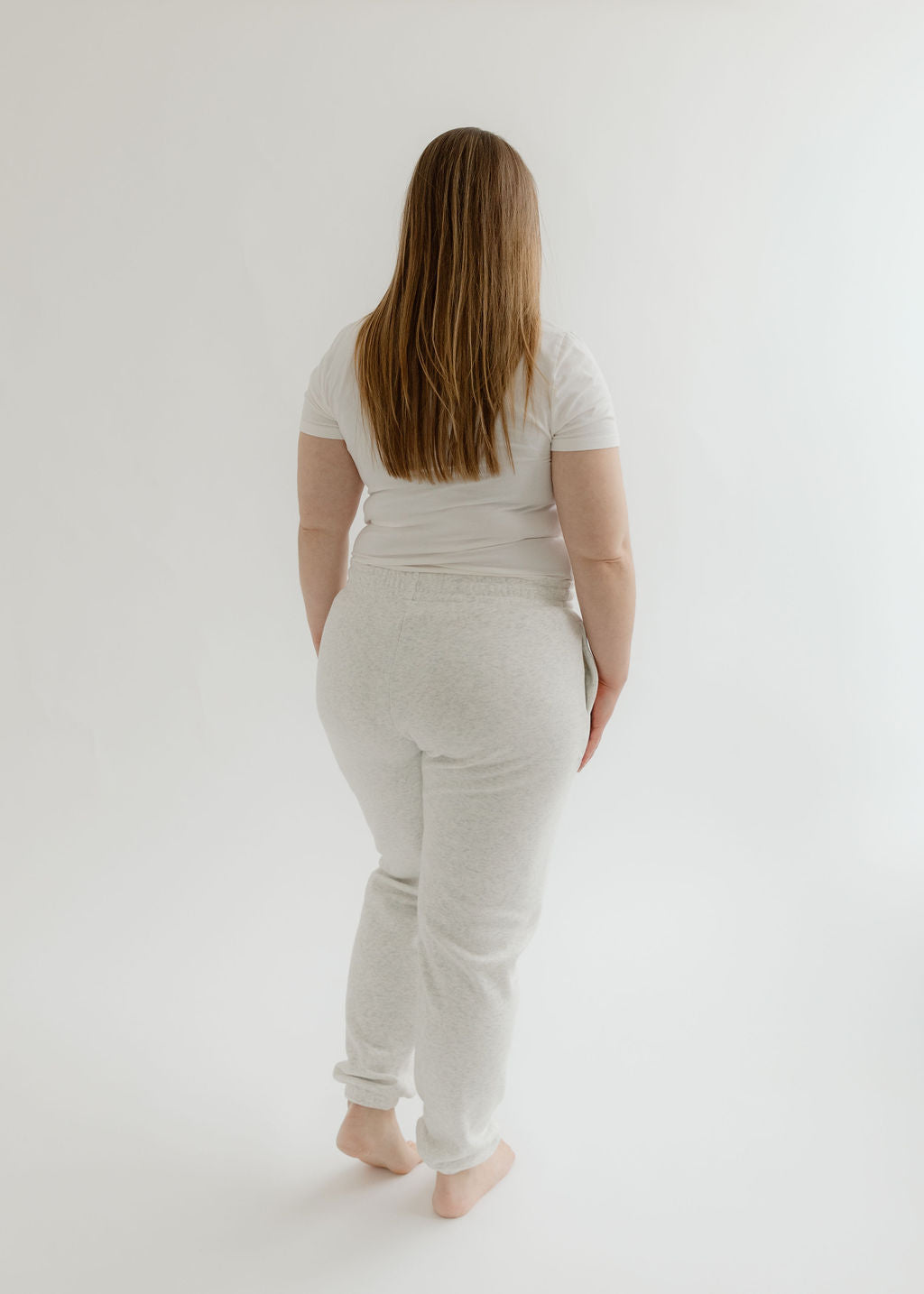 Cloudwear Sweatpants | Heathered White