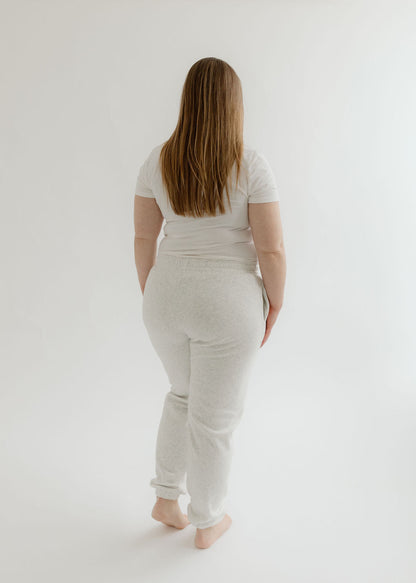 Cloudwear Sweatpants | Heathered White