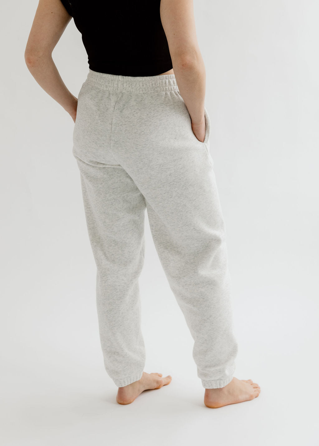 Cloudwear Sweatpants | Heathered White