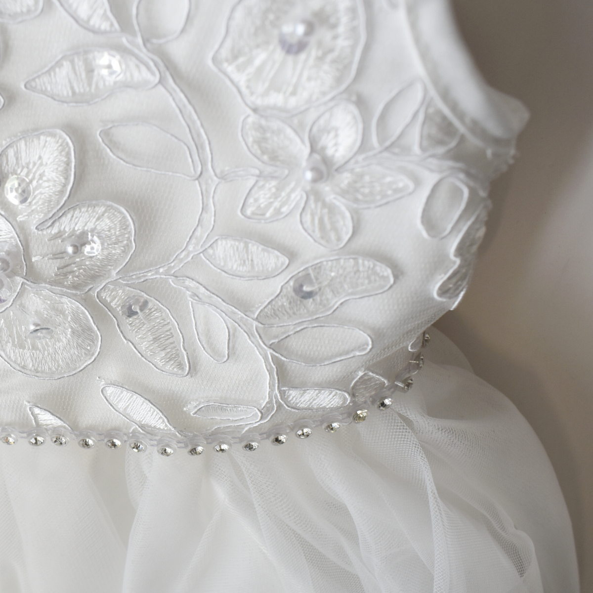 Illusion Lace Baby Formal Dress