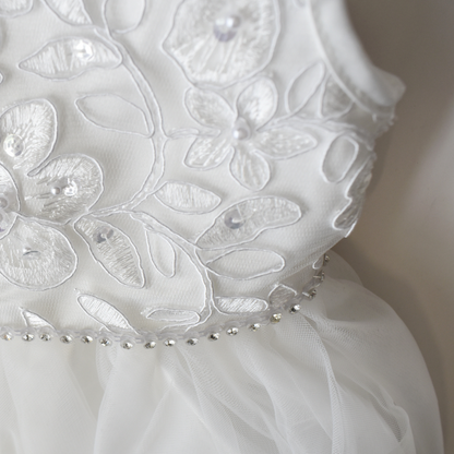 Illusion Lace Baby Formal Dress