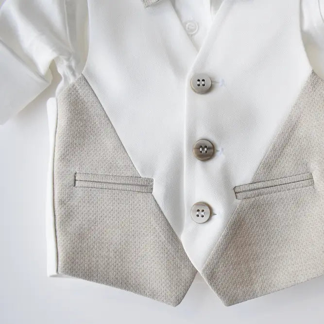 Italian Stallion Formal Boys Vest Set
