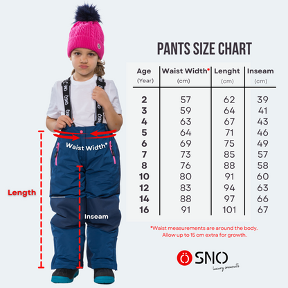 Angel's Luxury Snowsuit - Jacket & Snowpants