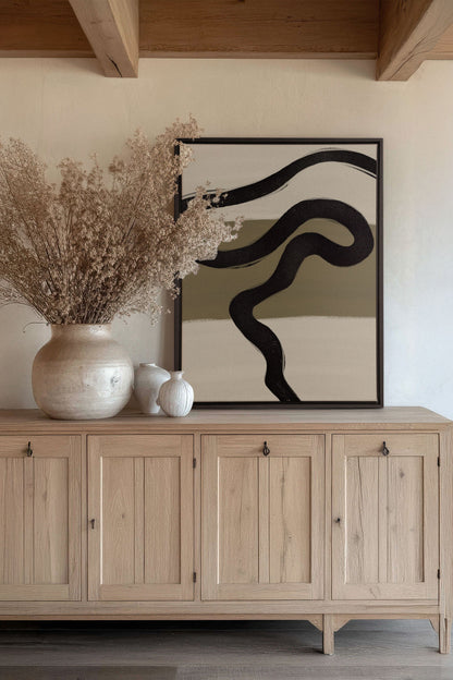 TRACE OF TIME, Oeuvre sur toile étirée