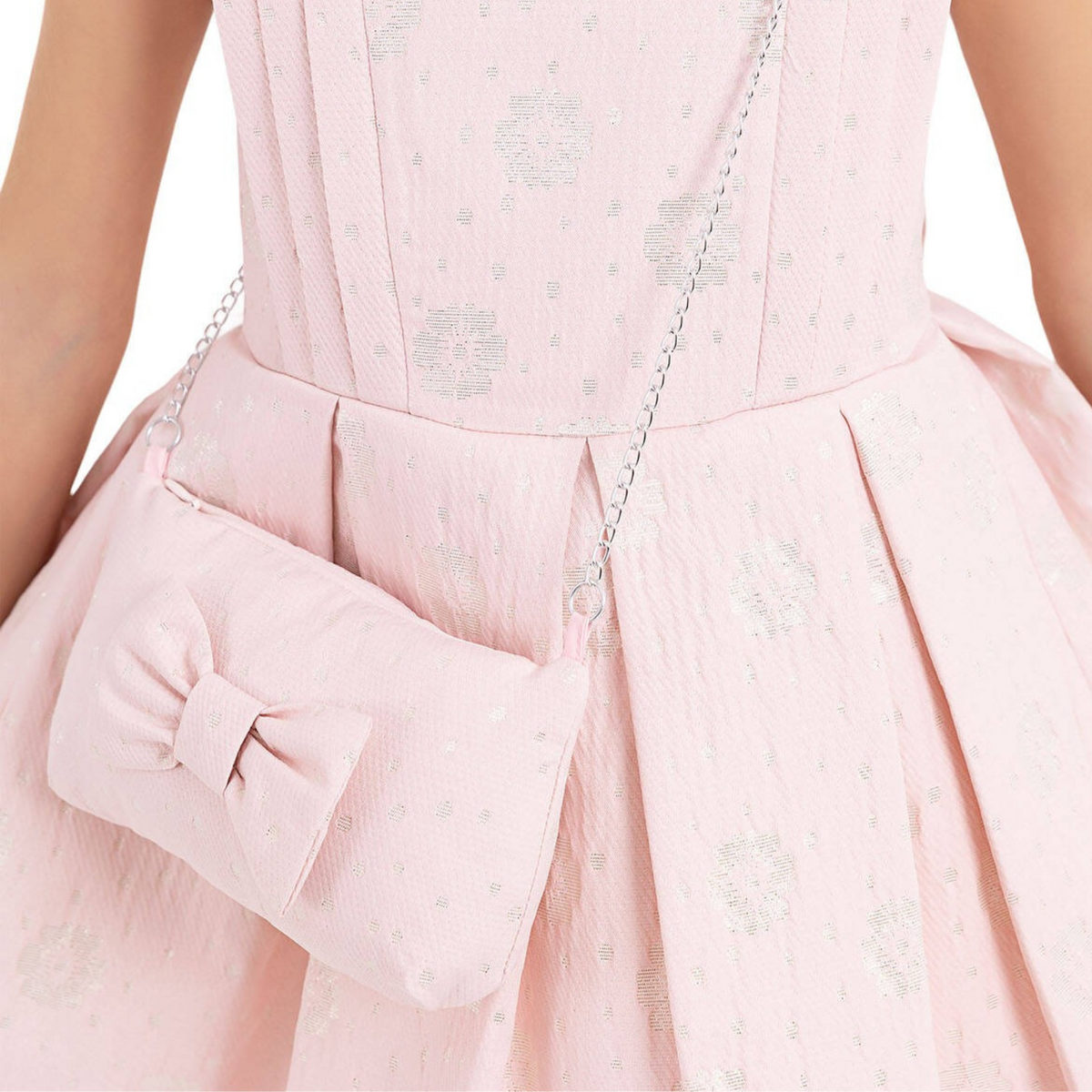 Pink Stardust Girls Formal Dress
