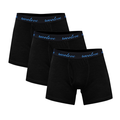 Men's 100% Merino Wool Boxer Brief Underwear