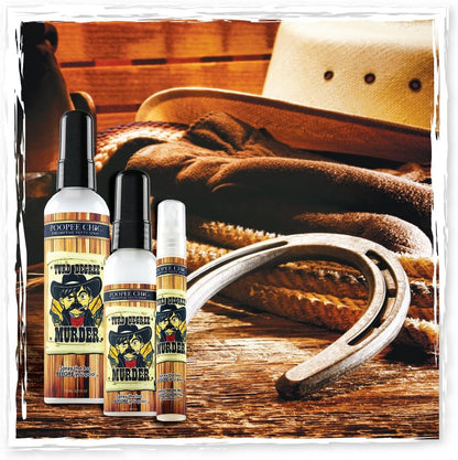 55 ml (1.9 oz), Sandalwood & Cedar Scent Poop Spray | Turd Degree Murder | Poopee Chic