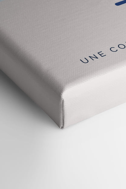 DUO AU COEUR DE L'OCÉAN (2 Oeuvres sur toile étirée)