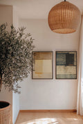 DUO HARMONIE ANCIENNE (2 Oeuvres sur toile étirée)