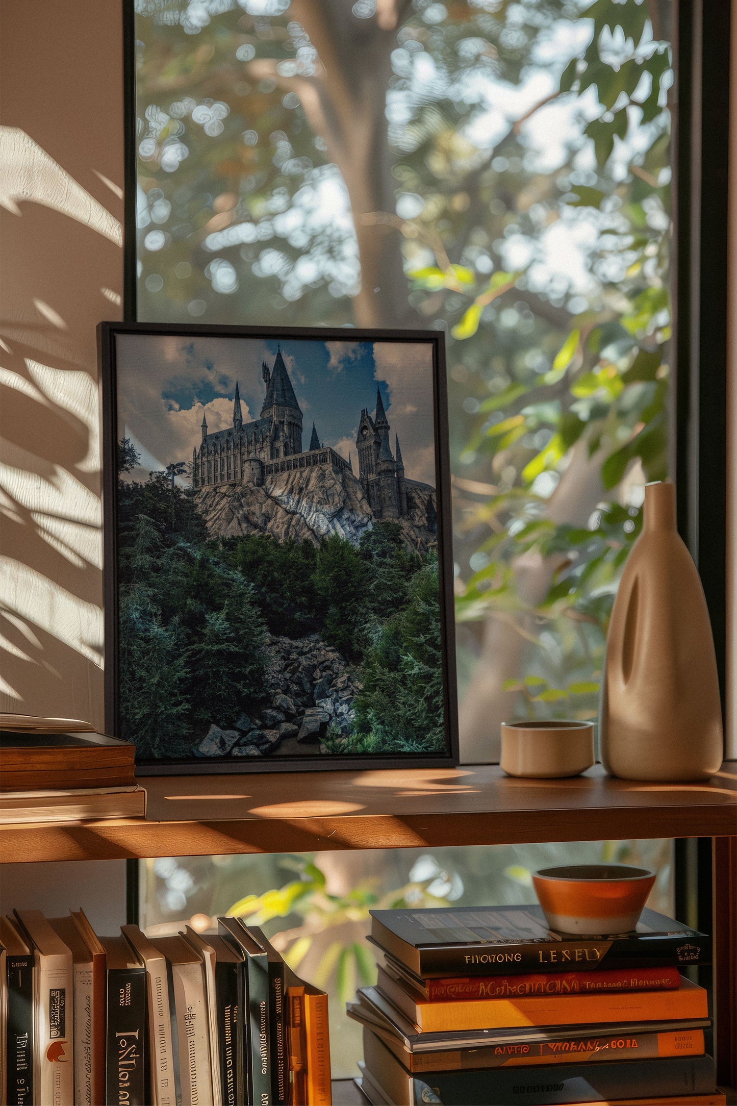 FORTRESS OF KNOWLEDGE, Oeuvre sur toile étirée