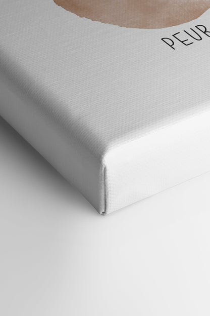 ÉMOTIONS, Oeuvre sur toile étirée