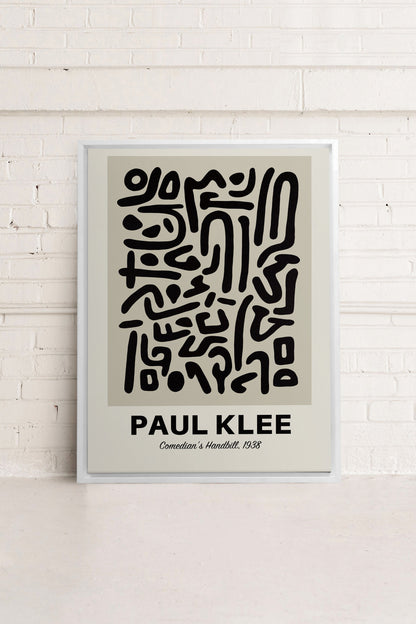 COMEDIAN'S HANDBILL, Oeuvre sur toile étirée
