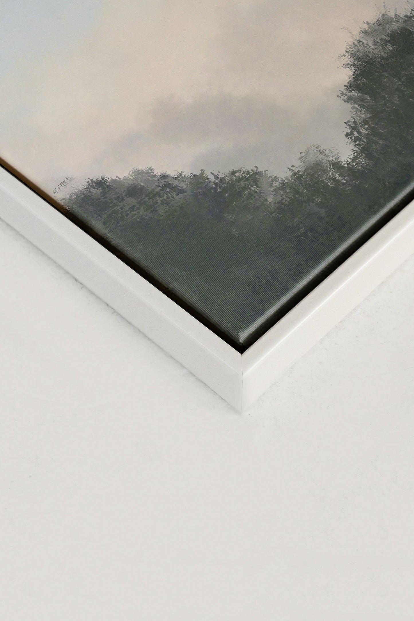 DAWN II, Oeuvre sur toile étirée