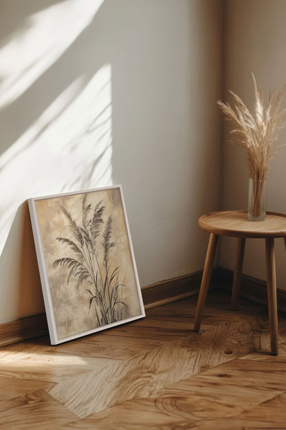 BRISE SAUVAGE, Oeuvre sur toile étirée
