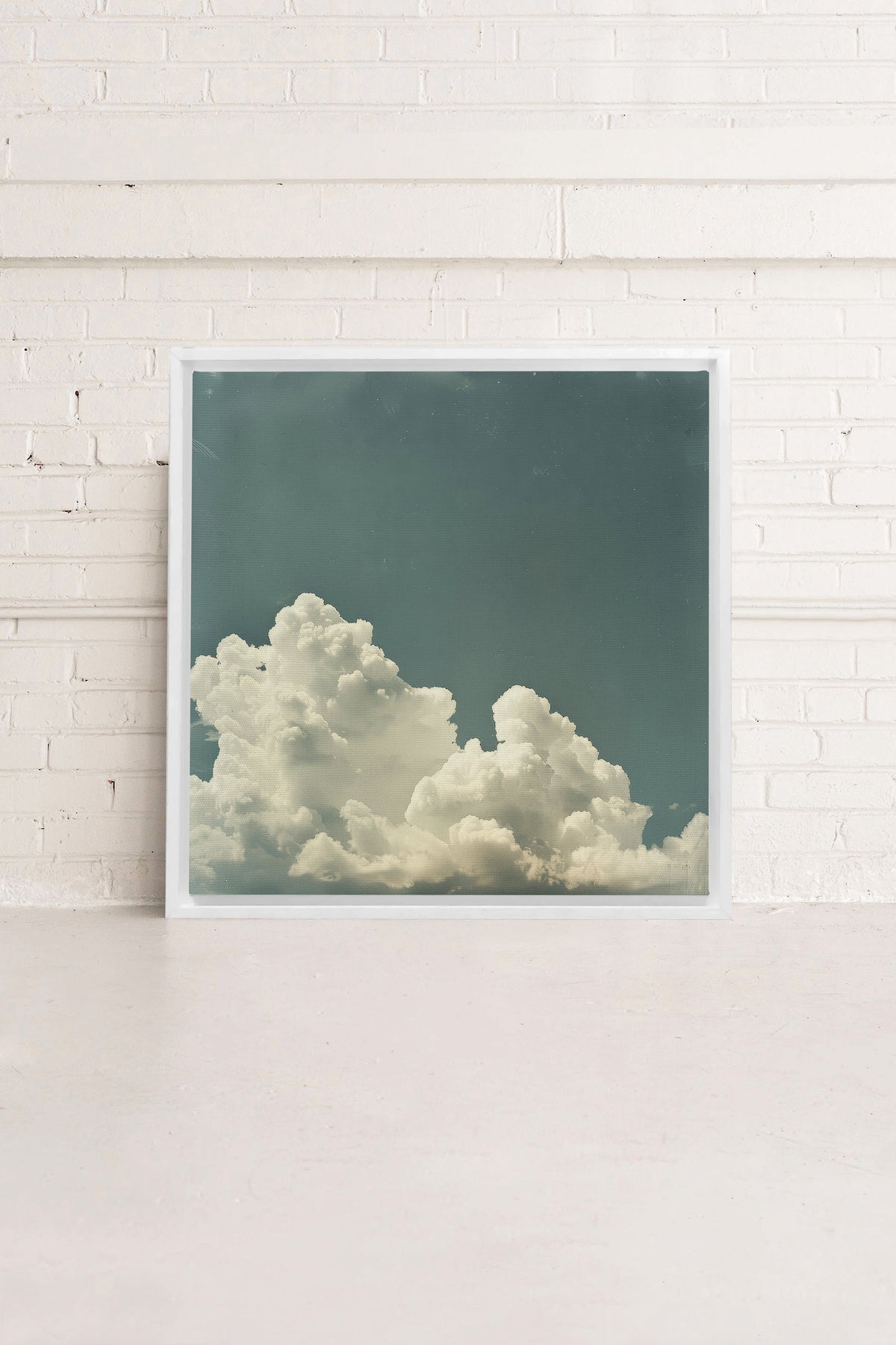 NOSTALGIC SKY, Oeuvre sur toile étirée