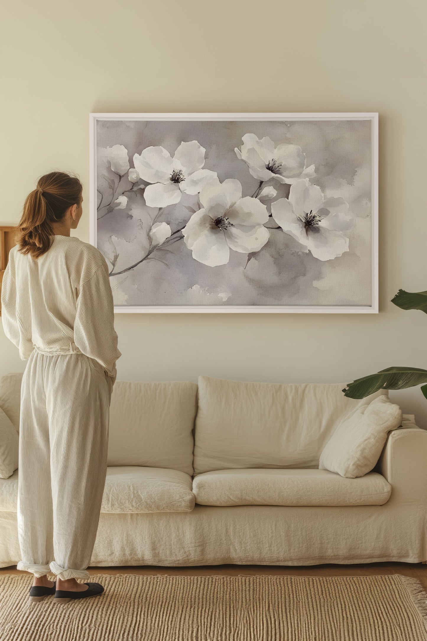 CLOUDED Groom, Oeuvre sur toile étirée