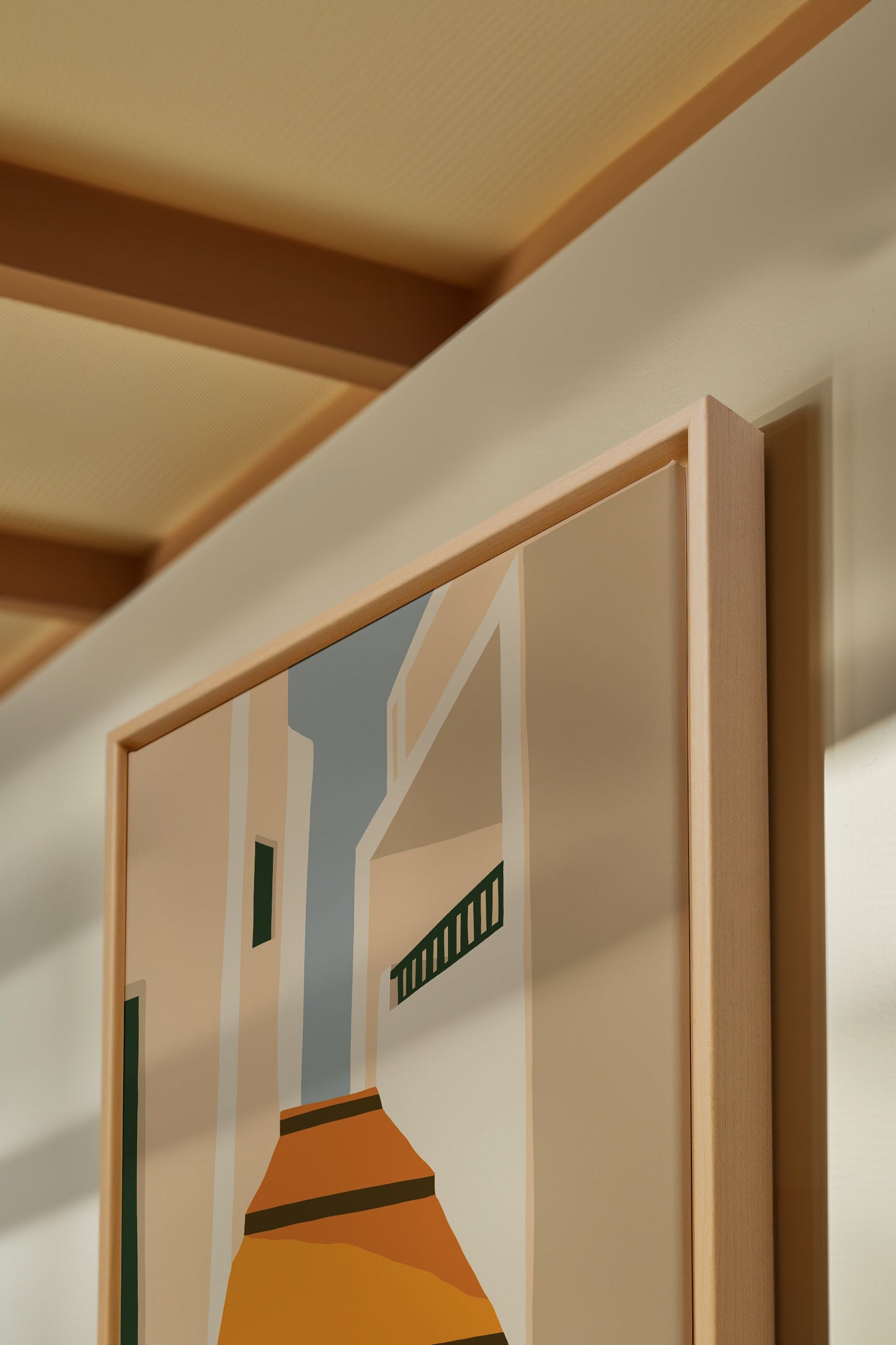 PASSAGE, Oeuvre sur toile étirée