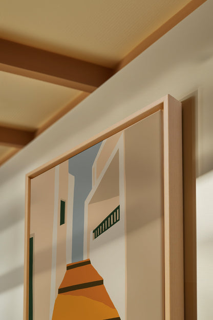 PASSAGE, Oeuvre sur toile étirée