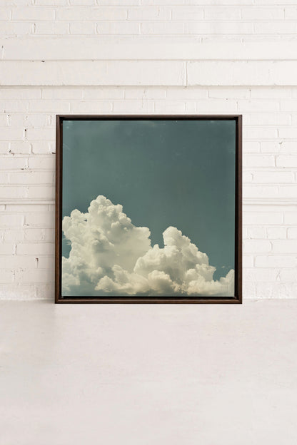 NOSTALGIC SKY, Oeuvre sur toile étirée