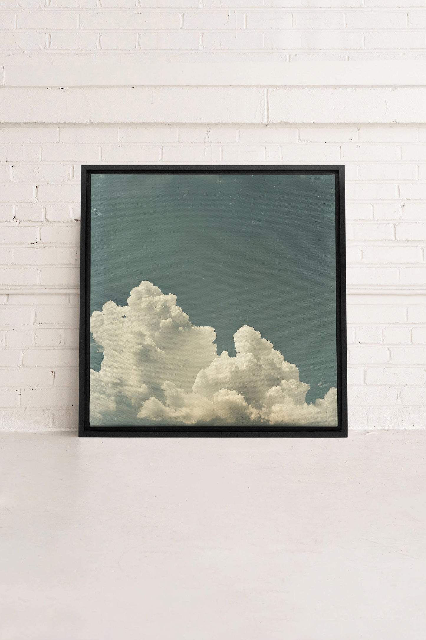 NOSTALGIC SKY, Oeuvre sur toile étirée