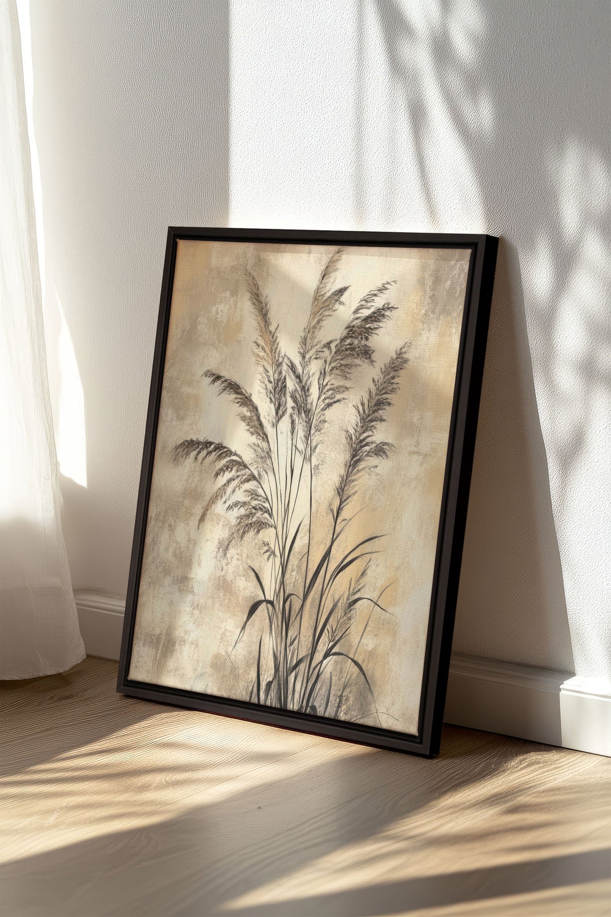 BRISE SAUVAGE, Oeuvre sur toile étirée