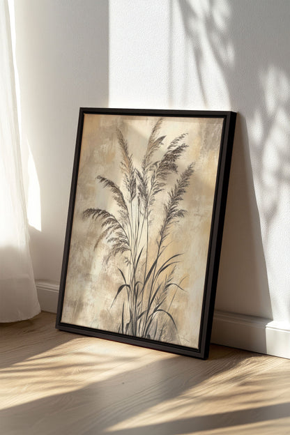 BRISE SAUVAGE, Oeuvre sur toile étirée