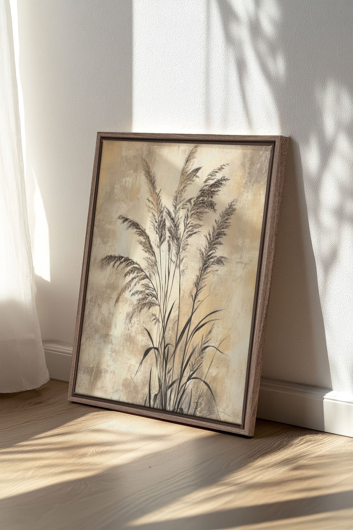 BRISE SAUVAGE, Oeuvre sur toile étirée