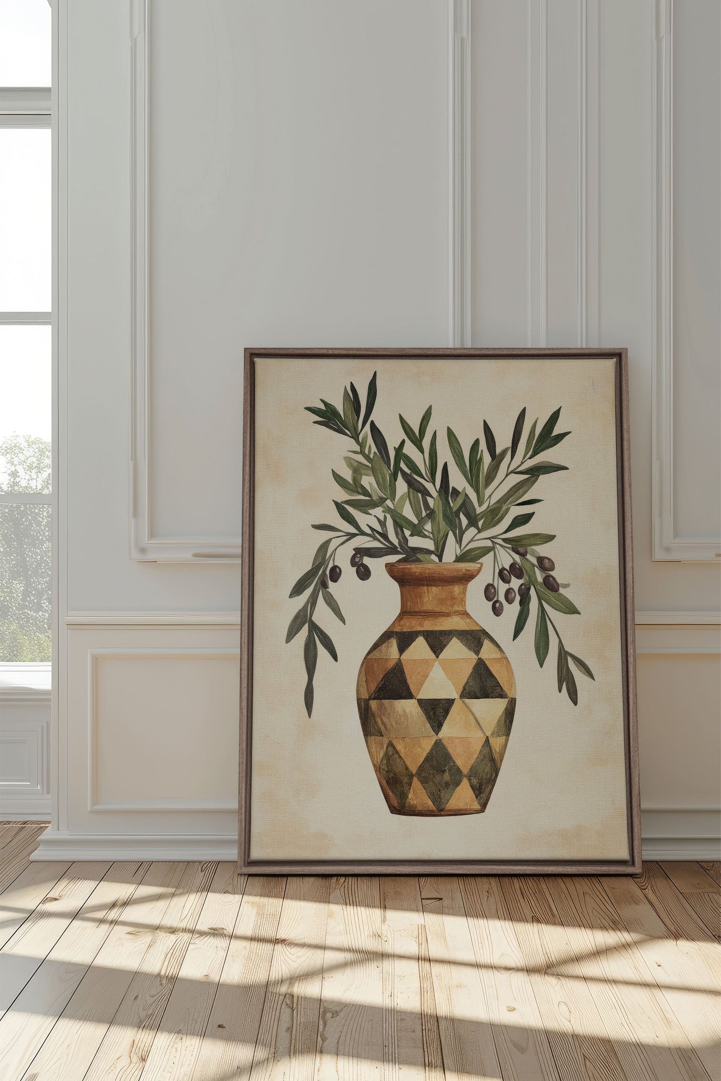 PROVENCE GRACE, Oeuvre sur toile étirée