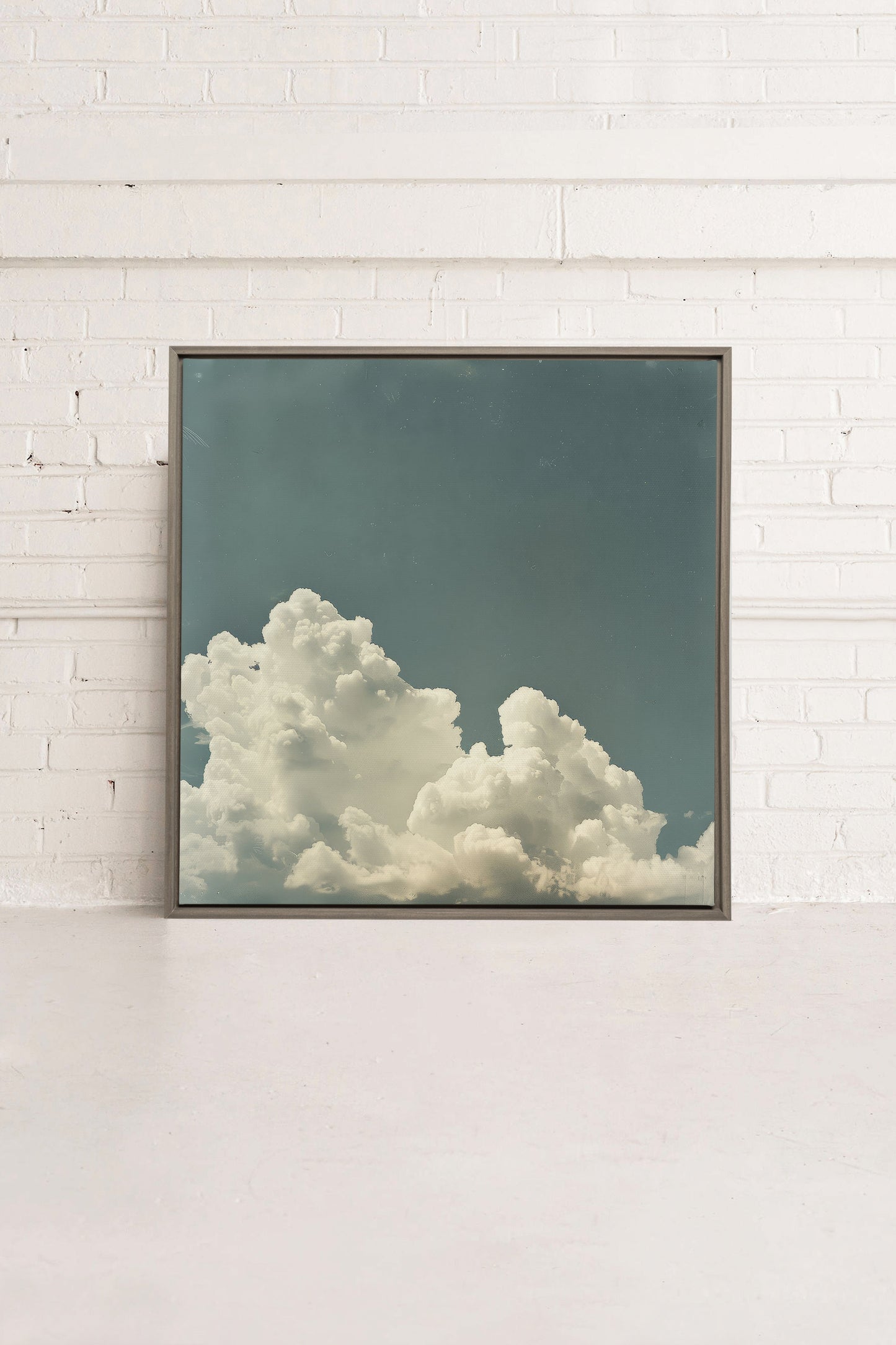 NOSTALGIC SKY, Oeuvre sur toile étirée