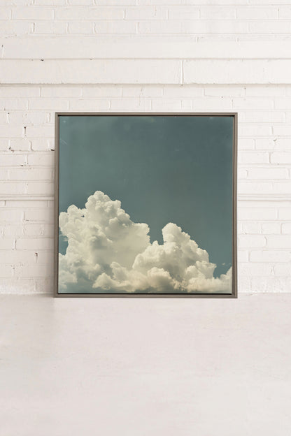 NOSTALGIC SKY, Oeuvre sur toile étirée