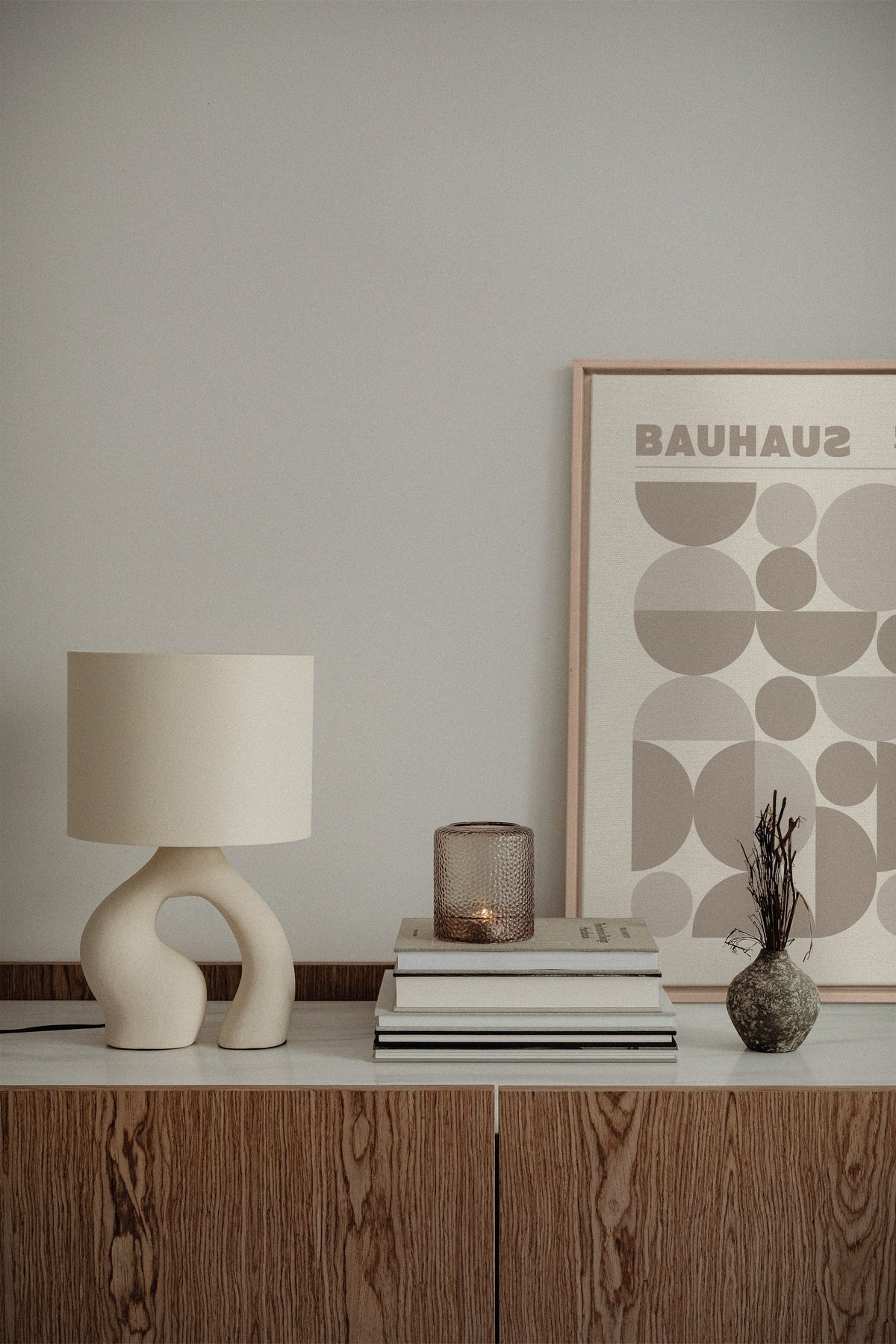 Round sculptures, toile imprimée