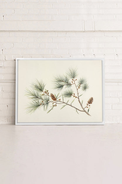 Conifer Branch, Oeuvre sur toile étirée