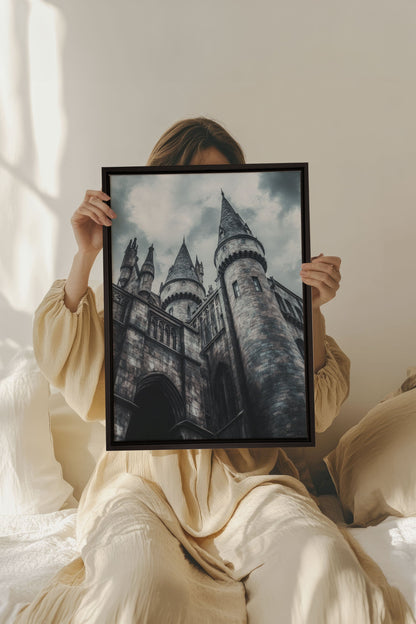 CITÉ DES SORCIERS, Oeuvre sur toile étirée
