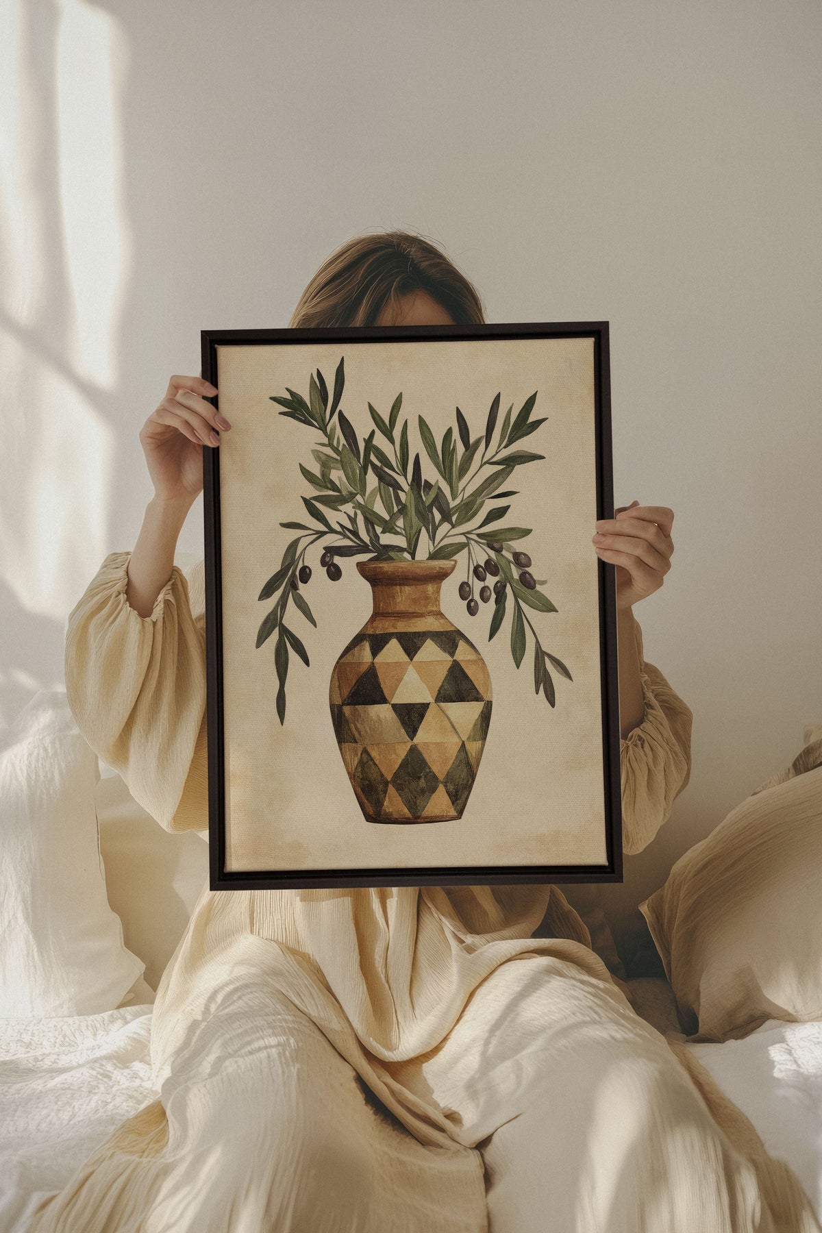 PROVENCE GRACE, Oeuvre sur toile étirée