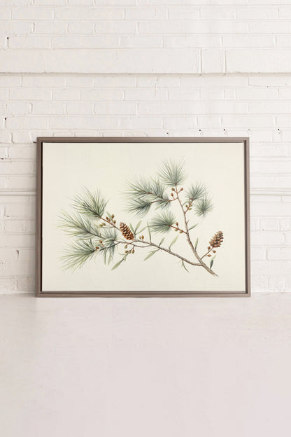 Conifer Branch, Oeuvre sur toile étirée