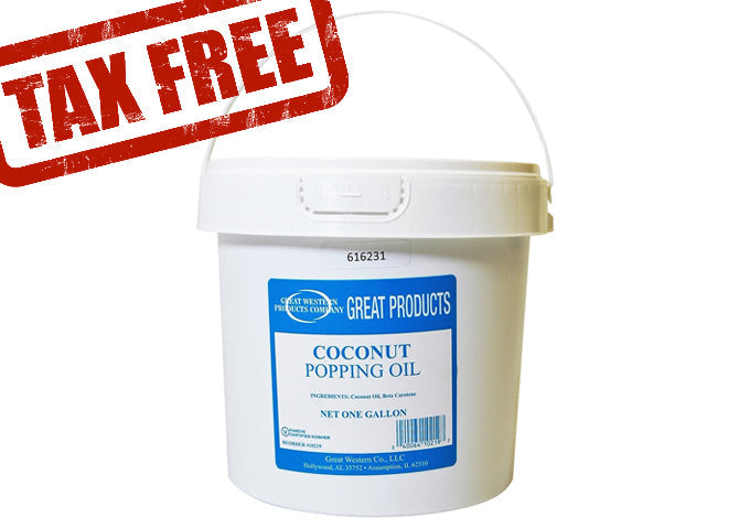 Sunglo Coconut Popcorn Oil 1 Gallon