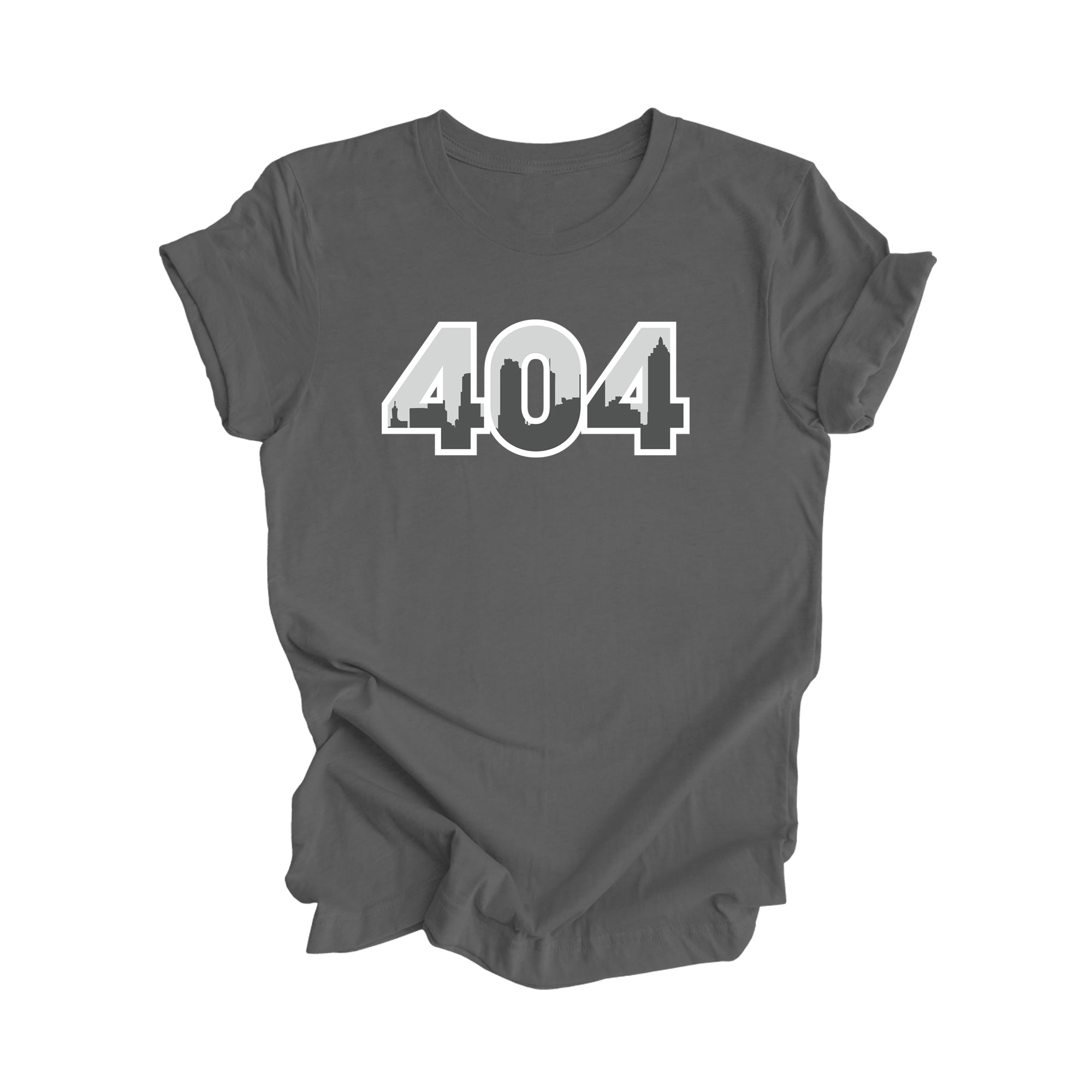404 Atlanta Georgia USA Area Code City Skyline Gift - Unisex T-Shirt - Inspired X