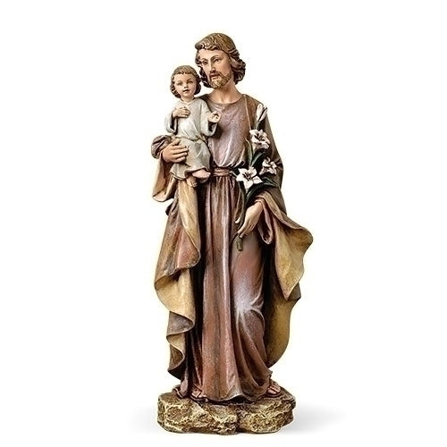10" St. Joseph with Child Jesus Statue | Joseph's Studio Renaissance Collection