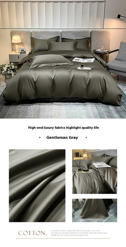 Egyptian Long‑Staple Satin Fabric Cotton Sheet – Luxury, Breathability &amp; Timeless Comfort