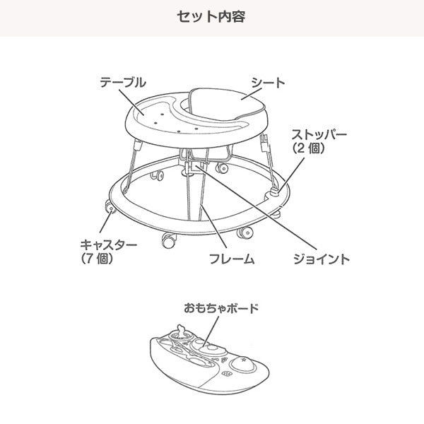 [ ケース販売 ]  SmartAngel  Gウォーカーデラックス×3個入 [西松屋]【日本出荷】